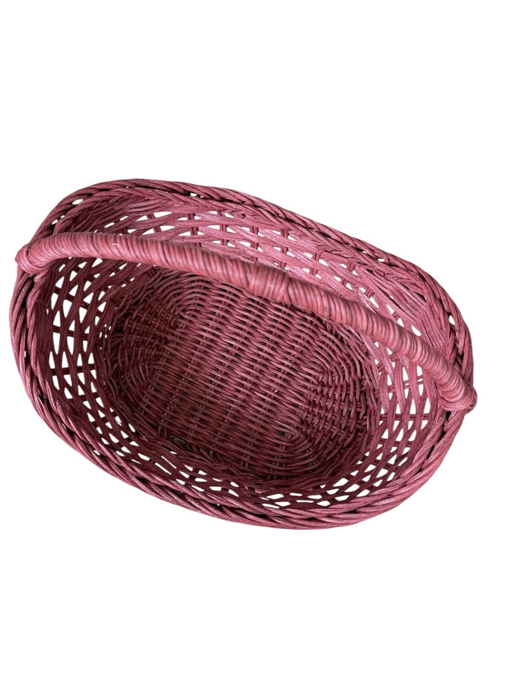 Woven Handled Basket (E36) - Picture 3 of 4